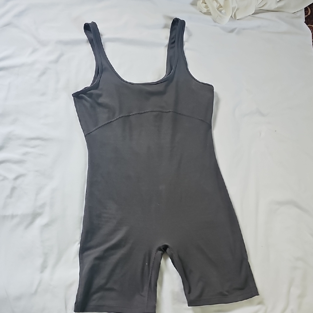 Love Tree Charcoal Jumpsuit